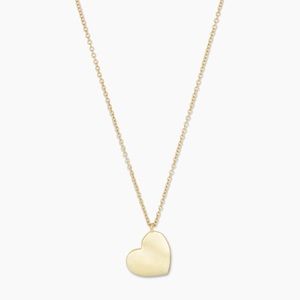 Gorjana Bespoke Heart Necklace (Gold)